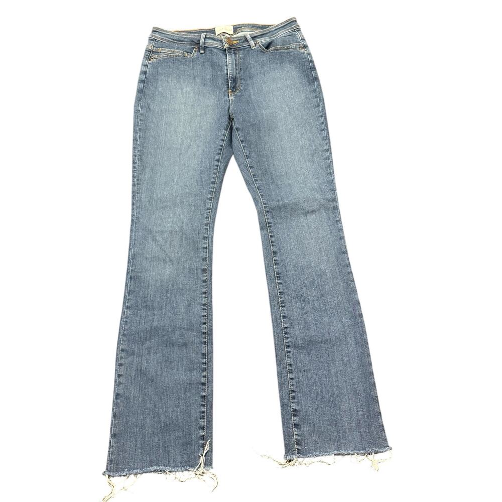 Lola Jeans, Women’s Kate RBC1, high-rise straight jeans, medium wash, Size 30